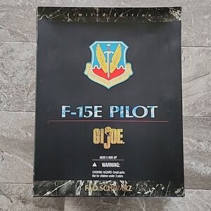Vintage 1996 Kenner FAO Schwarz: GI Joe US Air Force F-15E Pilot New